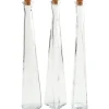 Best VBS Glasflaschen "Geo", 3er-Set
