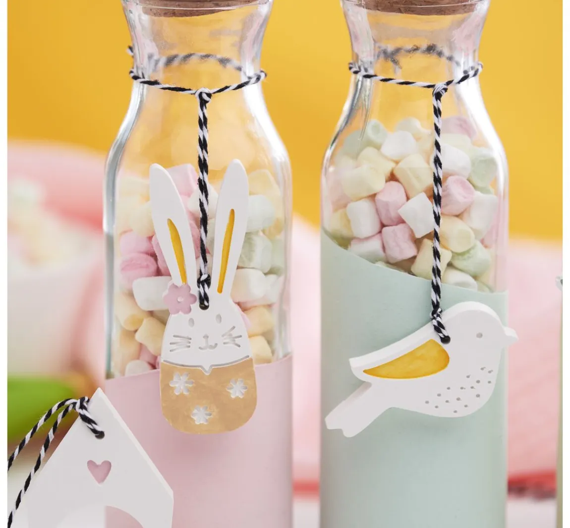 Clearance VBS Glasflaschen "Milk", 3er-Set