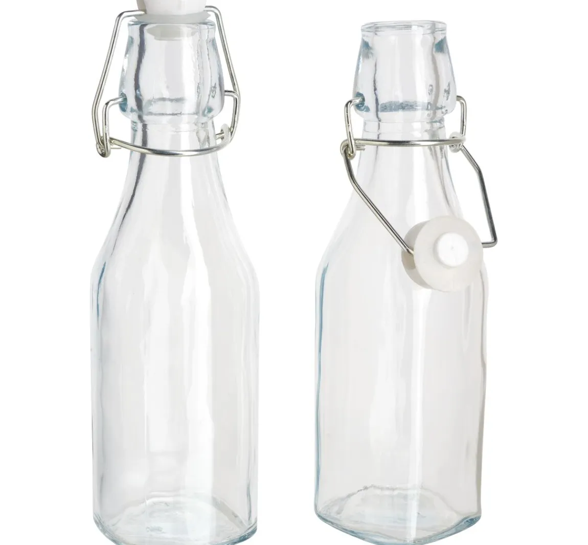 Sale VBS Glasflaschen mit Bügelverschluß, 2 Stück