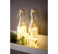 Sale VBS Glasflaschen mit Bügelverschluß, 2 Stück