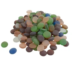 Online VBS XXL VBS Glas-Muggelsteine "Bunt Opak", 1 kg, Ø 1,8 cm