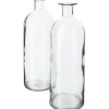 Hot VBS Glasvasen "Bottle", 2 Stück