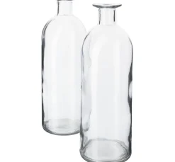 Hot VBS Glasvasen "Bottle", 2 Stück
