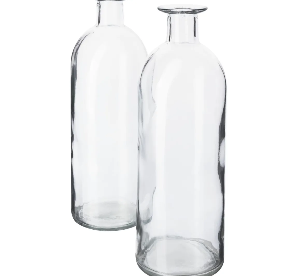 Hot VBS Glasvasen "Bottle", 2 Stück