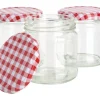 Clearance VBS Gläser mit Schraubdeckel "Rund", 170 ml