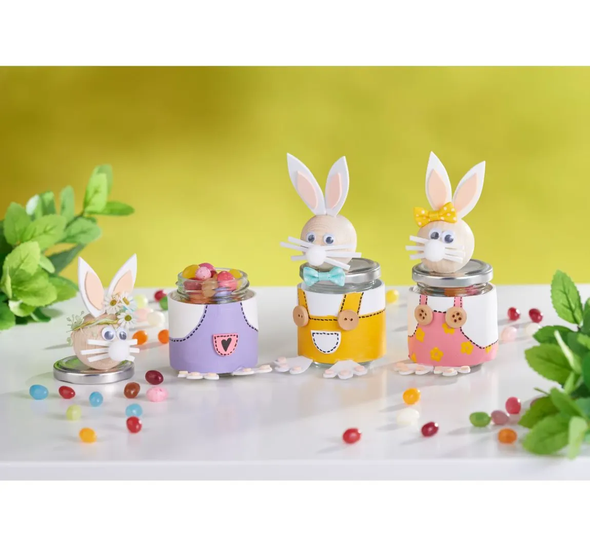 Discount VBS XXL VBS Gläser mit Schraubdeckel "Rund", 100 ml, 12 Stück