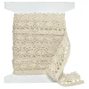 Clearance VBS XXL VBS Häkelband "Creme", 20 mm, 10 m
