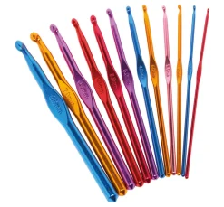 Best VBS Häkelnadel "2 mm - 8 mm", 12er-Set