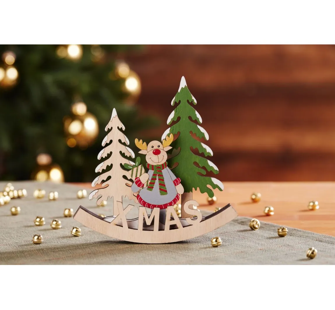 Online VBS Holz Deko-Bogen "X-MAS"