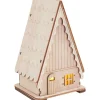 Best VBS Holzbausatz "Dachhaus", inkl. LED