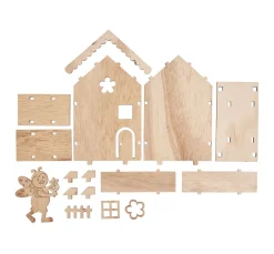 Best VBS Holzbausatz Haus "Frühlingsbote"