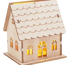 Hot VBS Holzbausatz "Haus", inkl. LED