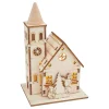 Sale VBS Holzbausatz "Kirche mit runder Turmspitze", inkl. LED
