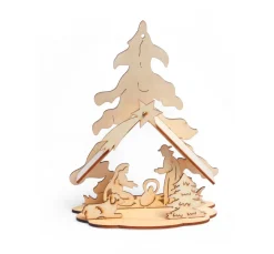 Clearance VBS Holzbausatz "Krippe Bethlehem"