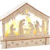 Best VBS Holzbausatz "Krippe mit LED"