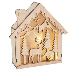 VBS Holzbausatz "Lichterhaus", inkl. Beleuchtung