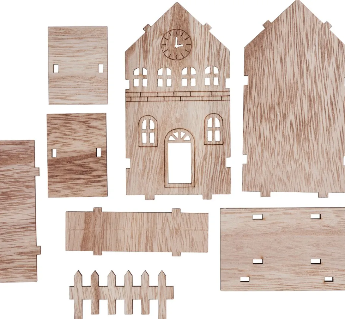 Online VBS Holzbausatz "Villa mit Zaun"