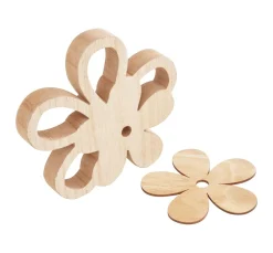 Best VBS Holz-Blume "Duo"