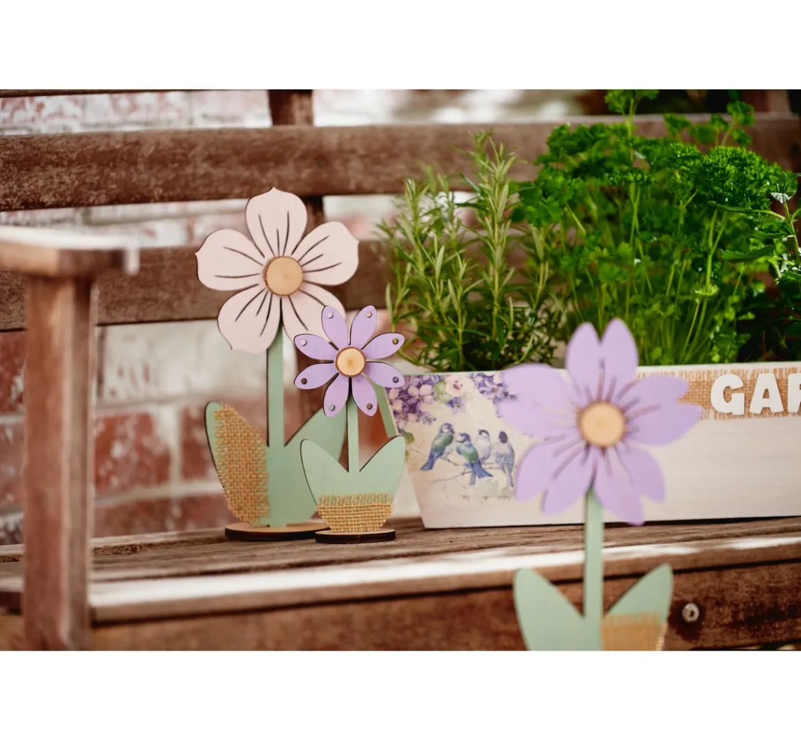 Discount VBS Holz-Blume "Nancy"