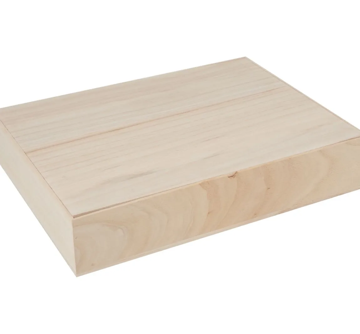 Outlet VBS Holzbox mit losem Deckel