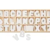 Online VBS Holz-Buchstaben-Set "Sortiert - Weiß", 156 Stück