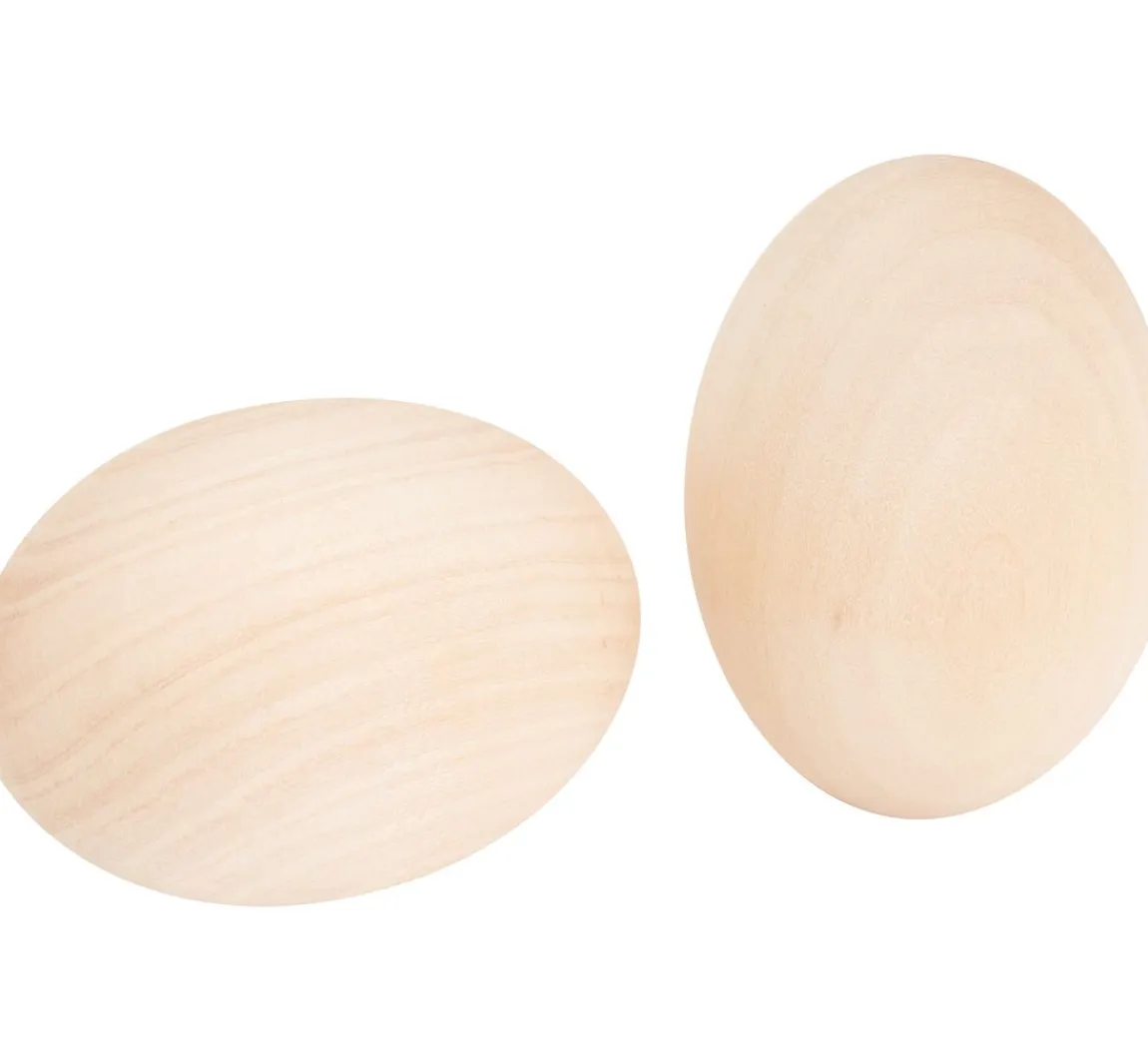 Outlet VBS Holz-Ei, 6 x 4 cm