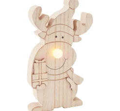 New VBS Holz-Elch mit LED Nase