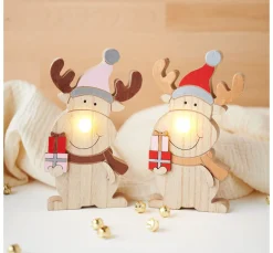 New VBS Holz-Elch mit LED Nase