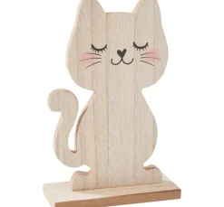 Sale VBS Holz-Figur "Katze"