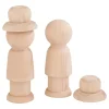 Outlet VBS Holz-Figuren mit Hut