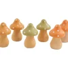 Clearance VBS Holz-Fliegenpilze, 6 Stk.