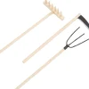 New VBS Holz-Gartengeräte, 3er-Set