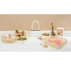 New VBS Holz-Gartengeräte, 3er-Set