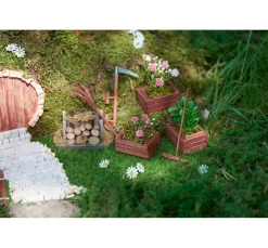 New VBS Holz-Gartengeräte, 3er-Set