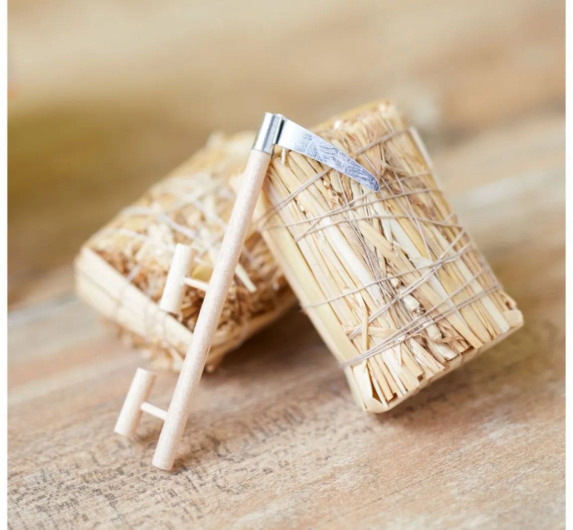 New VBS Holz-Gartengeräte, 3er-Set