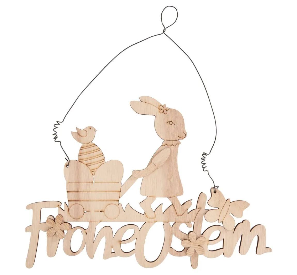 Discount VBS Holz-Hänger "Frohe Ostern"