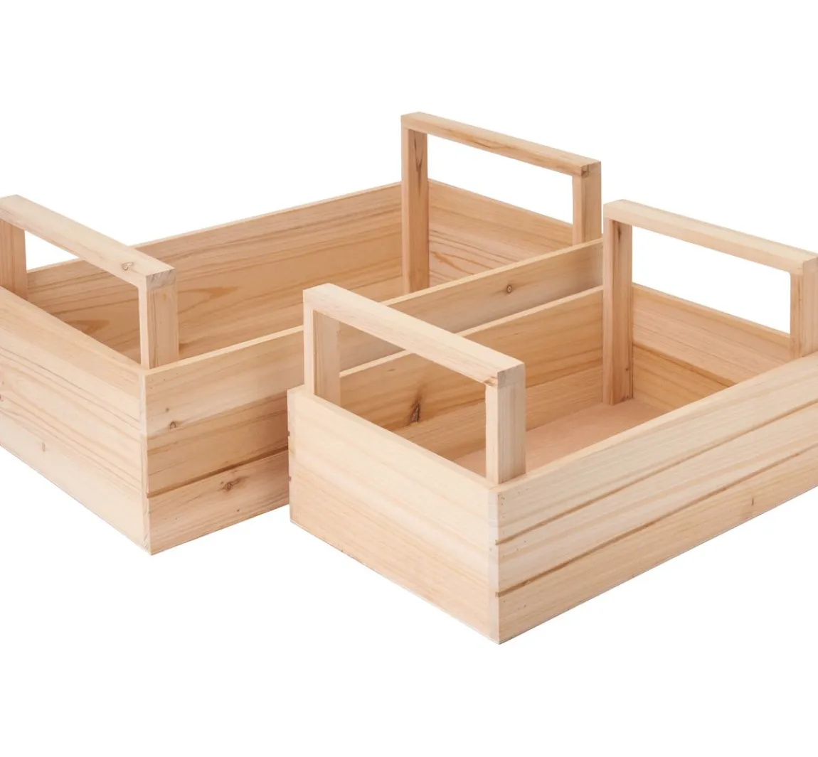 Discount VBS Holzkisten mit Griff
