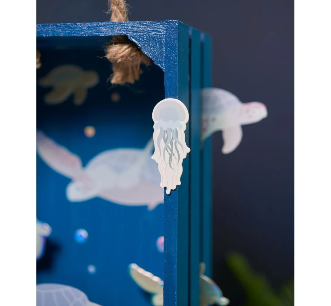 Discount VBS Holzkisten mit Latten, 2er-Set
