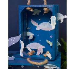 Discount VBS Holzkisten mit Latten, 2er-Set
