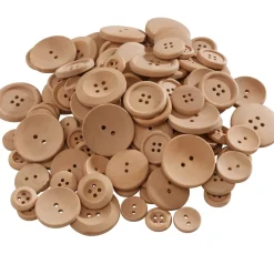 Hot VBS XXL VBS Holzknöpfe "Größen-Mix", 100 g