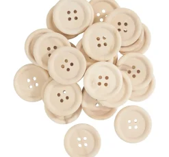 Discount VBS Holzknöpfe 