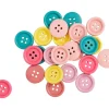 Clearance VBS Holzknöpfe "Pastellmix"