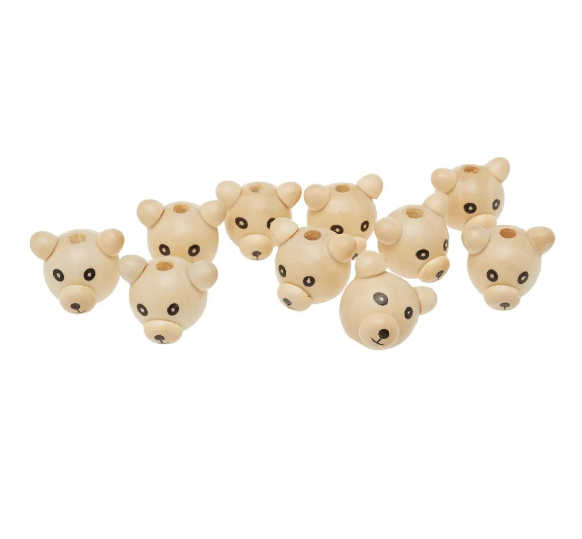 Best VBS Holzköpfe "Bären"