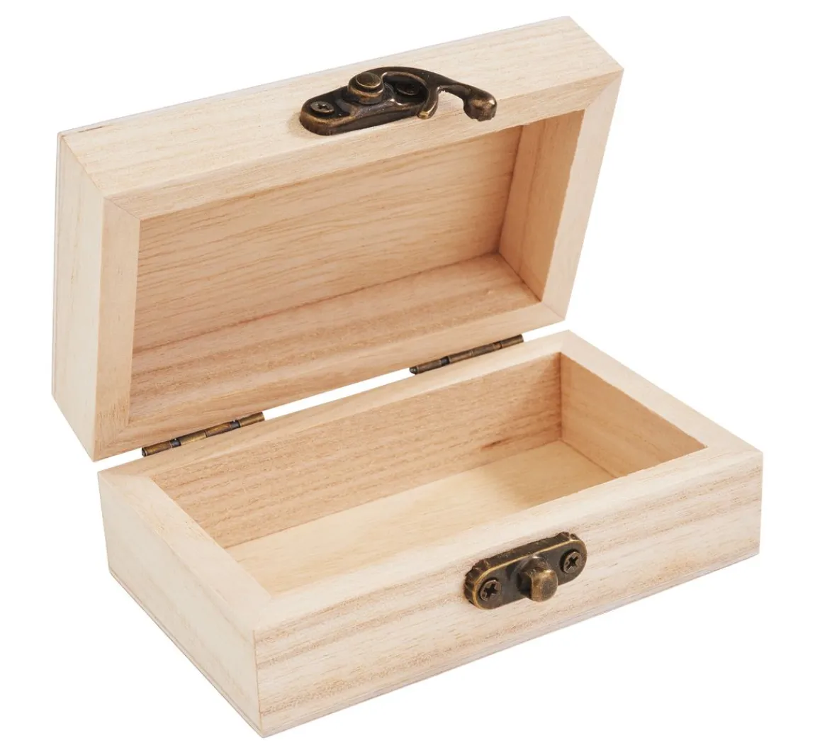 Outlet VBS Holzkästchen, 8 Stück, 10 x 3,8 x 5,9 cm