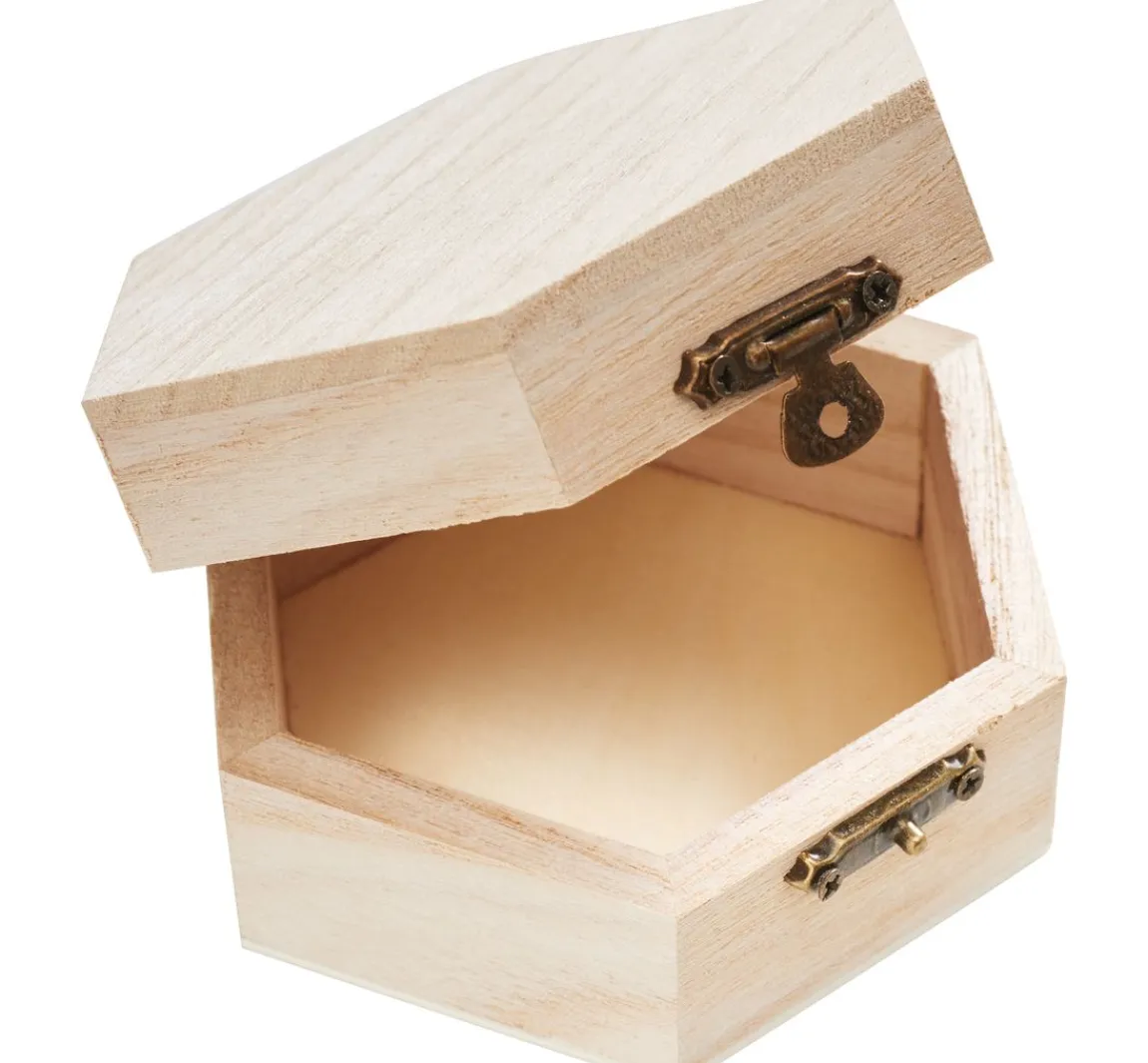 Clearance VBS Holzkästchen, 6-eckig
