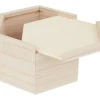 New VBS Holz-Kästchen mit Schiebedeckel, 6-eckig