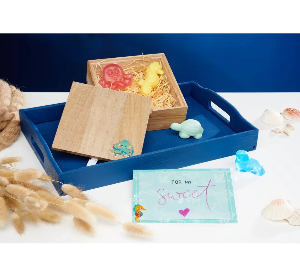 Discount VBS Holzkästchen "Quadrat" mit losem Deckel