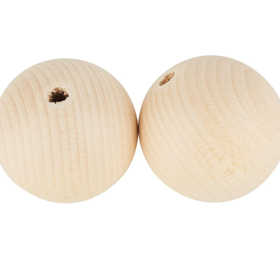 Discount VBS Holzkugeln durchgebohrt "Ø 70 mm"