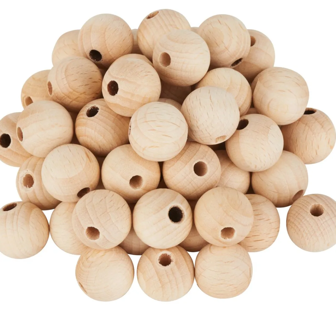 Discount VBS Holzkugeln durchgebohrt "Ø 15 mm"
