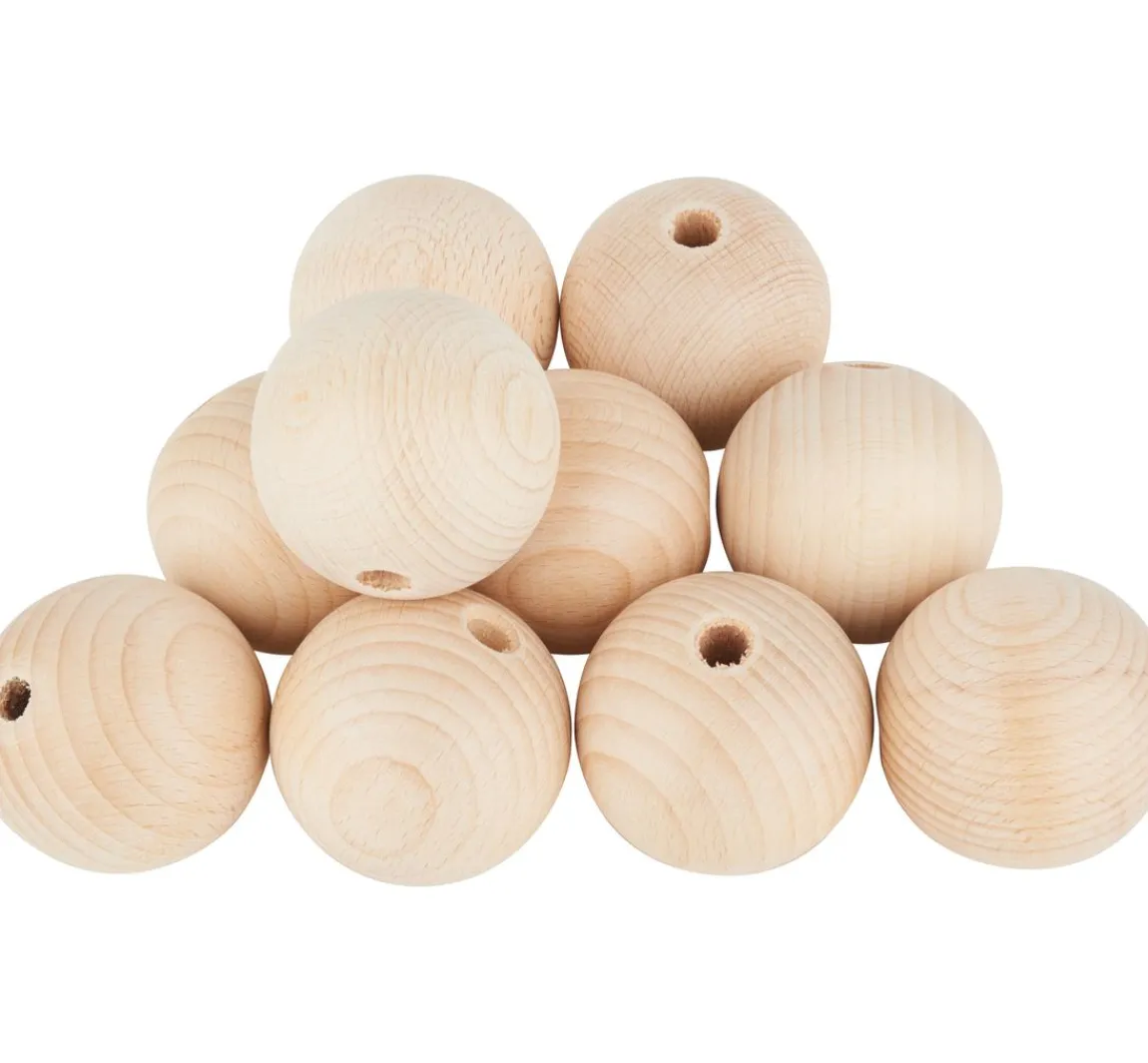 Discount VBS Holzkugeln durchgebohrt "Ø 60 mm"
